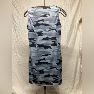 Camo mini dress or long - no tag